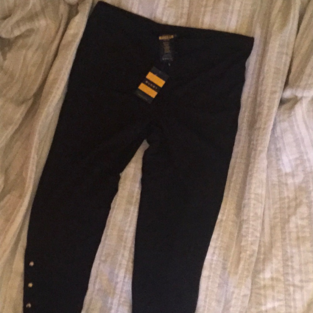 NWT Ralph Lauren Rugby black classic leggings